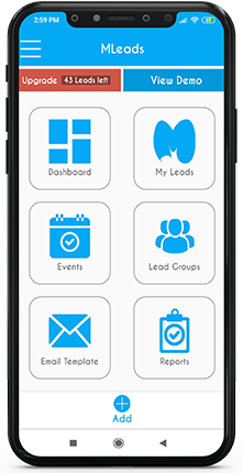 MLeads Home page